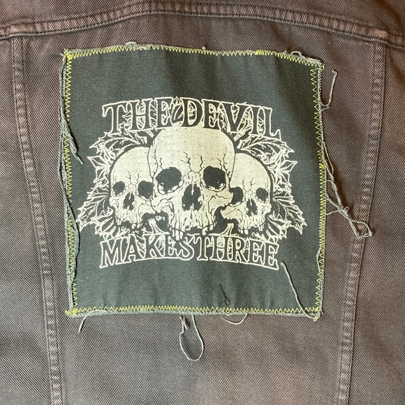 Devil Makes Three Denim Jacket - Picture 4 of 8